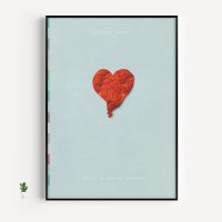 칸예웨스트 808s & Heartbreak 앨범 포스터 액자 Kanye West 인테리어