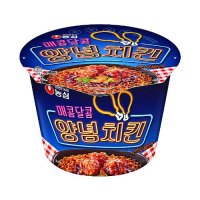 농심 매콤달콤 양념치킨 일본 컵라면 3개 세트