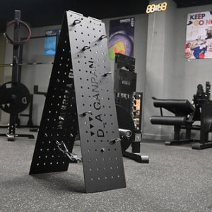 디오브 A간판 헬스소품 정리대 소도구 거치대 웨이트