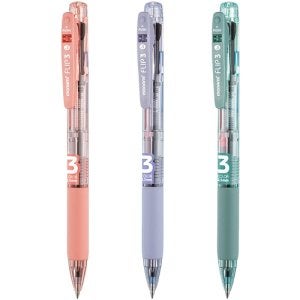 모나미 플립3 / 3색 유성볼펜 / 3가지컬러