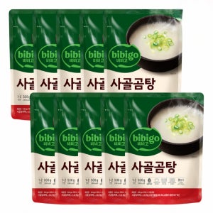 CJ 비비고 사골곰탕 500g x 10팩