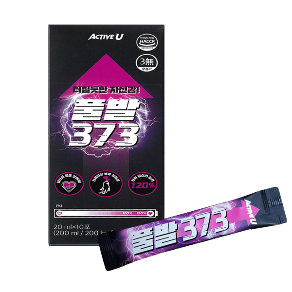 <b>액티브유</b> 터질듯한 자신감 풀발 풀업 373 20ml x 10포