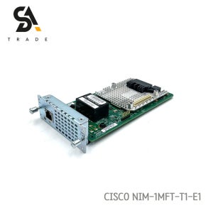 CISCO NIM-1MFT-T1/E1 WAN 인터페이스 모듈
