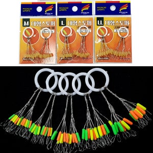 999피싱 민물 찌멈춤 고무 막대찌 칼라원형 찌스토퍼