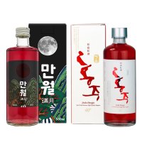 혼합세트) 빨간맛-진도홍주 만월