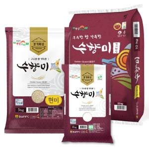 수향미 골든퀸3호 현미 백미 유기농 무농약 4kg 5kg 10kg 이유식쌀 25년햅쌀
