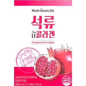 뉴트리원 라이프 석류 히비스커스 더 콜라겐 20g x 14포 2주분 엘라스틴 히알루론산