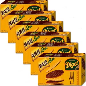 오리온 다이제 씬 252gX6개