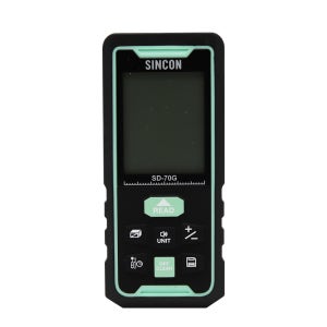 신콘 SD-70G 레이저거리측정기 70M 그린빔 디지털 자동 전자줄자 SD70G