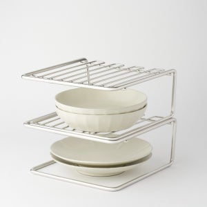 퓨애리 스텐 접시정리대 거치대 랙 그릇 정리대