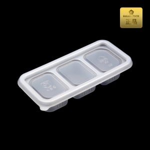 EP-157 일회용3칸소스용기 PP소스3칸 반투명 1400세트