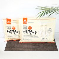 마포 생명동칼국수 1400g (7개소분) 생면 바지락 닭칼국수 해물칼국수 멸치국수