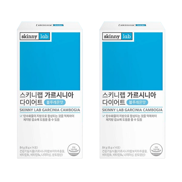 <b>헬스밸런스</b> 스키니랩 마시는 가르시니아 다이어트 블루레몬 14포 2박스