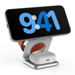 니케 맥세이프 충전기 3in1 무선충전기 아이폰 애플워치 에어팟 Squarewon