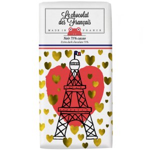 르 쇼콜라 드 프랑세즈 엑스트라 초콜릿 에펠탑 하트 80g