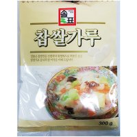 중화요리 찹쌀가루 300g 탕수육 고기튀김 반찬용 부꾸미