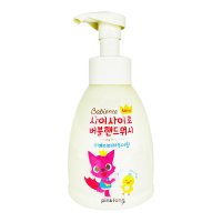 베비언스 핑크퐁 버블 핸드워시 베이비파우더향 540ml