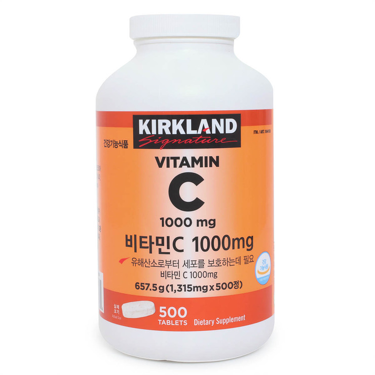 커클랜드 시그니춰 <b>비타민C</b> 1,315mg x 500 코스트코