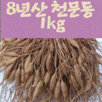 국산 8년생 생천문동 뿌리 1kg