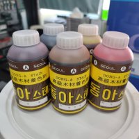 찌꾸-500ml 동아알콜스테인 목재착색제 공예가구목공