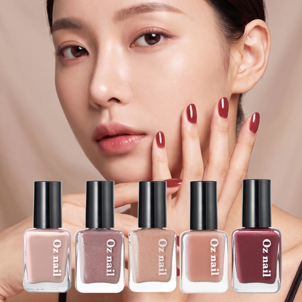 오즈네일 가을 무드 소프트 트레이스 2026 F/W트렌드 네일컬러 매니큐어