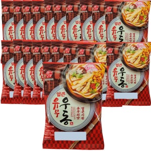 한일식품 본고장 봉지면 얼큰시원 유부우동 234.2g (20개입)