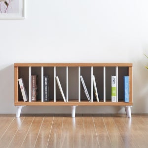 미젠시아 6181 오픈 1단 책장 1200 3colors