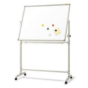 두문 화이트보드 백판 양면 세트 (자석+자석) [150x90] 스탠드포함