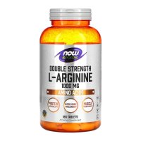 나우푸드 더블스트랭스 L아르기닌 엘 아르기닌 Double Strength L-Arginine 1000mg 180 타블렛