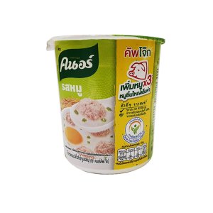 태국 크노르 자스민 라이스 포리즈 즉석죽 포크 35g 2컵