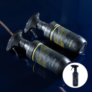 [+글래스크리너]루나틱폴리시 레이어링 세트 더루나왁스+슬릭폴왁스 불스원 유리막코팅 세차용품