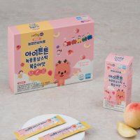 [농협안심녹용] 아이튼튼 녹용홍삼스틱 복숭아맛 30g x 30포, 1개월분