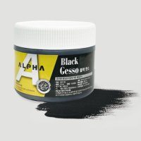 동아측기 알파 젯소 250ML 블랙젯소 Black Gesso