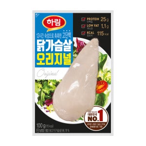 하림 닭가슴살 오리지널 100g