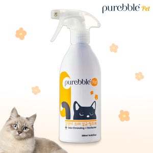 퓨어블 펫 고양이 모래 살균 탈취제 500ml