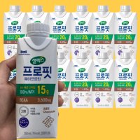 셀렉스 프로핏 웨이트프로틴 초콜릿 330ml 12개