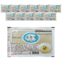 국내산 우무채 500g x 12개 우무 우뭇가사리 (아이스박스 포장)