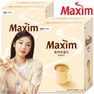 맥심 화이트골드 커피믹스 210T 2개 총420T