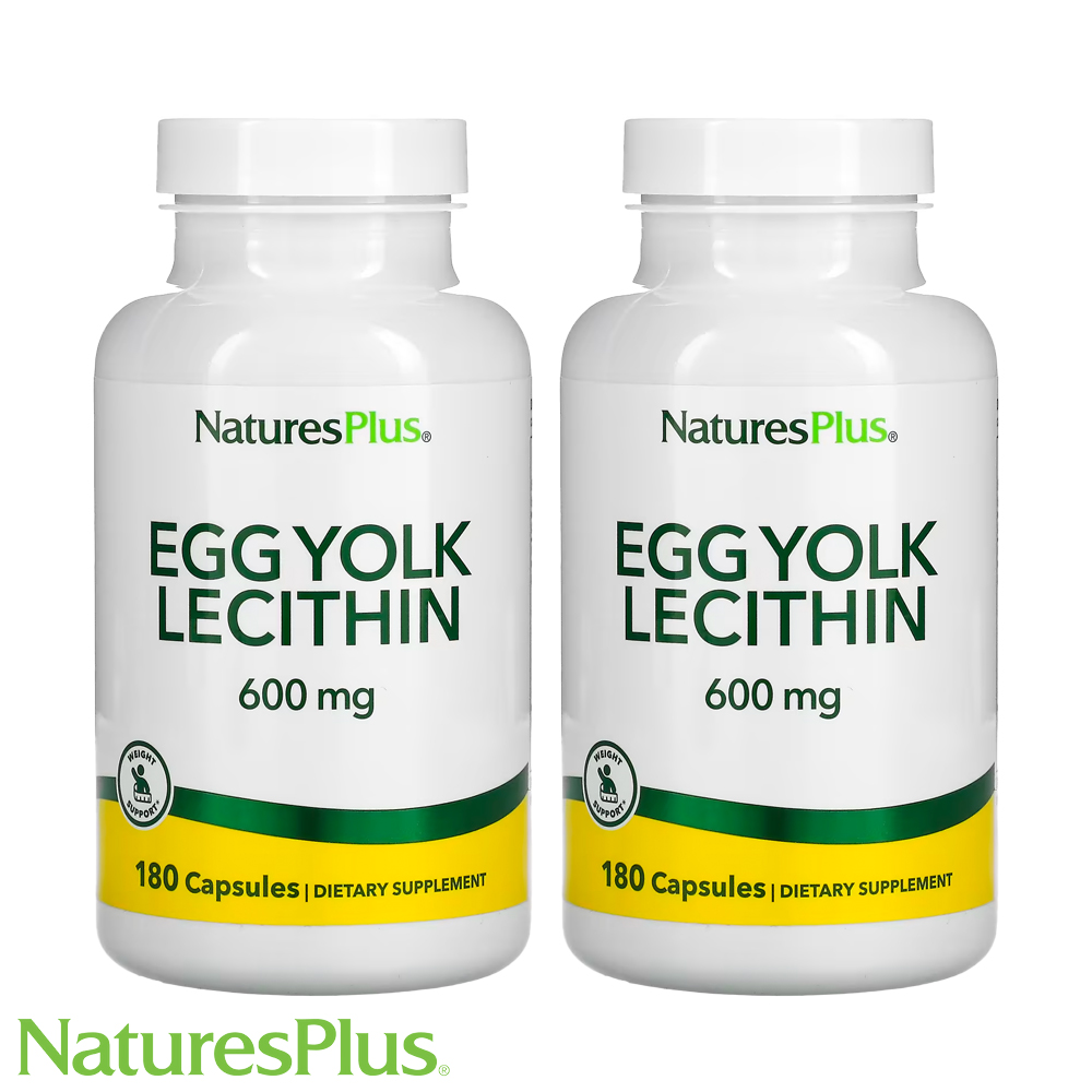 네이처스플러스 난황 레시틴 <b>300mg</b> 180캡슐 2개 노른자위 에그욕 <b>포스파티딜콜린</b>