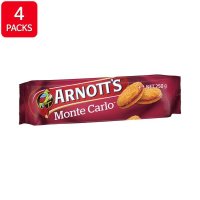 Arnotts Monte Carlo Biscuits 아노츠 애플 라즈베리 비스킷 과자 250g 4팩