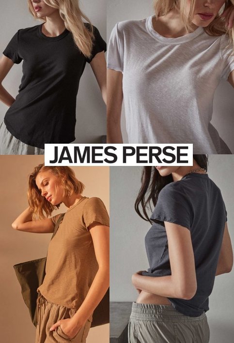 제임스 펄스 크루넥 반팔 티셔츠