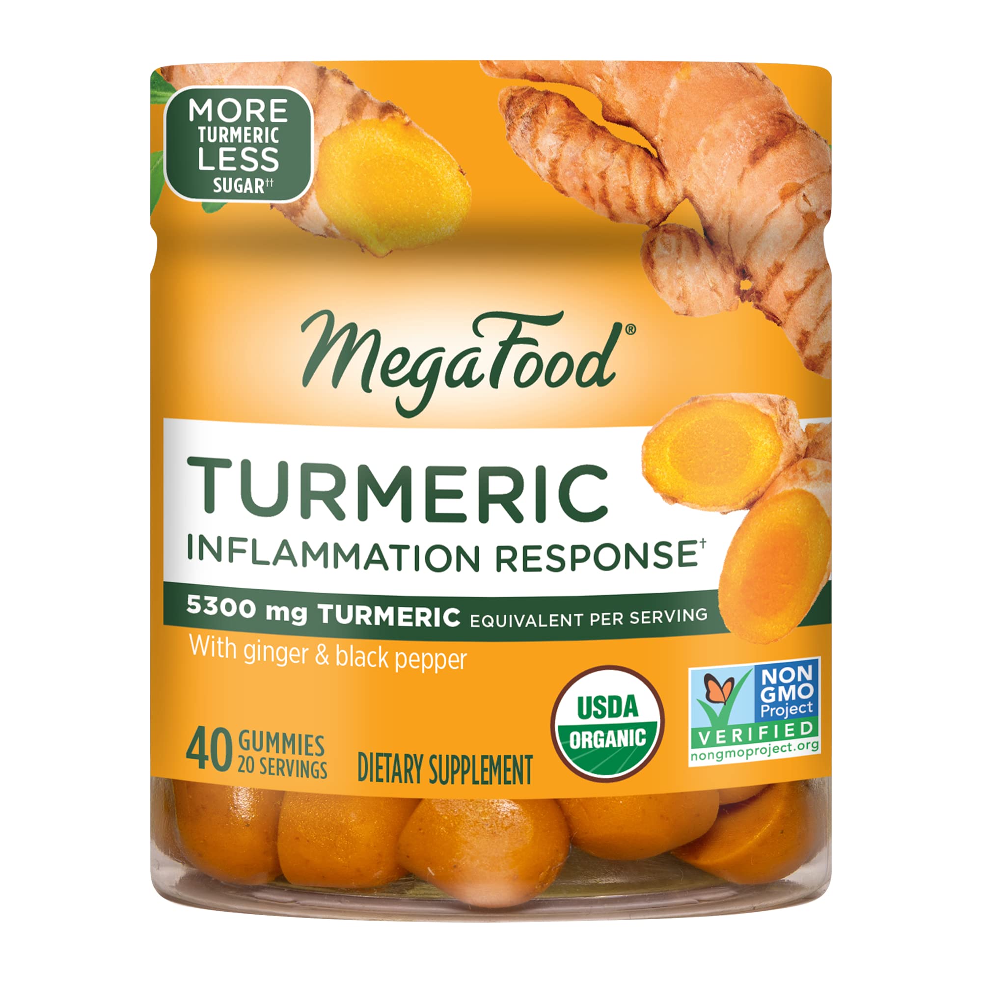 <b>메가푸드</b> Turmeric Gummy 강황 40구미