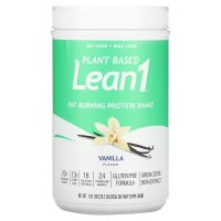 Lean1 식물성 단백질 셰이크 팻 버닝 바닐라 825g