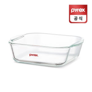 파이렉스 내열 유리 정사각형 디쉬 1200ml