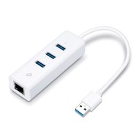 유선 랜카드 USB3.0x3포트 UE330 기가비트 USB 티피링크