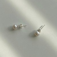 pearl earring 5mm 진주 귀걸이