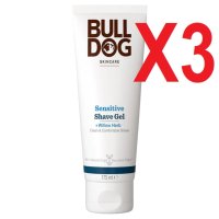 175ml 2팩 불독스킨케어 센시티브 쉐이브 젤 Bulldog Sensitive Shave Gel