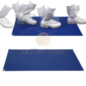 골든트리 QPRO 신발분진제거 스티키매트 60x90cm 크린룸 먼지제거 이물질제거 끈끈이매트 클린매트 작업 현장