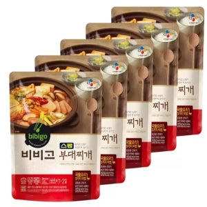 CJ 비비고 스팸 부대찌개 460g x 5팩