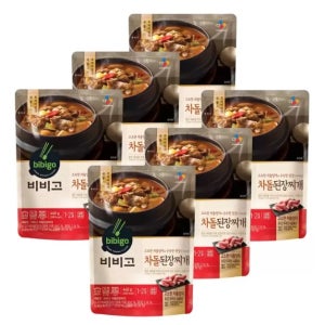 CJ 비비고 차돌 된장찌개 460g x 6